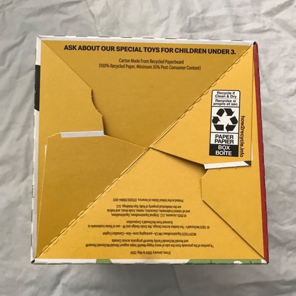 McDonald's Original Squishmallows Happy Meal Box 2025 - Picture 6 of 6
